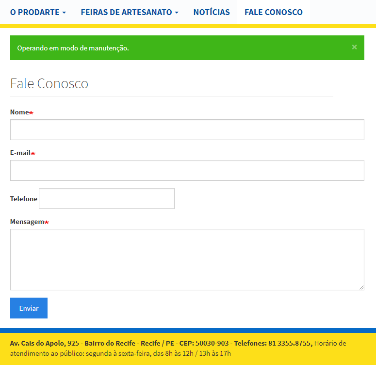 Fale conosco
