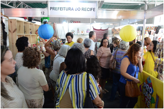 balanço stand do Prodarte na Fenahall 2019